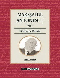 coperta carte maresalul antonescu, 2 volume de gheorghe buzatu